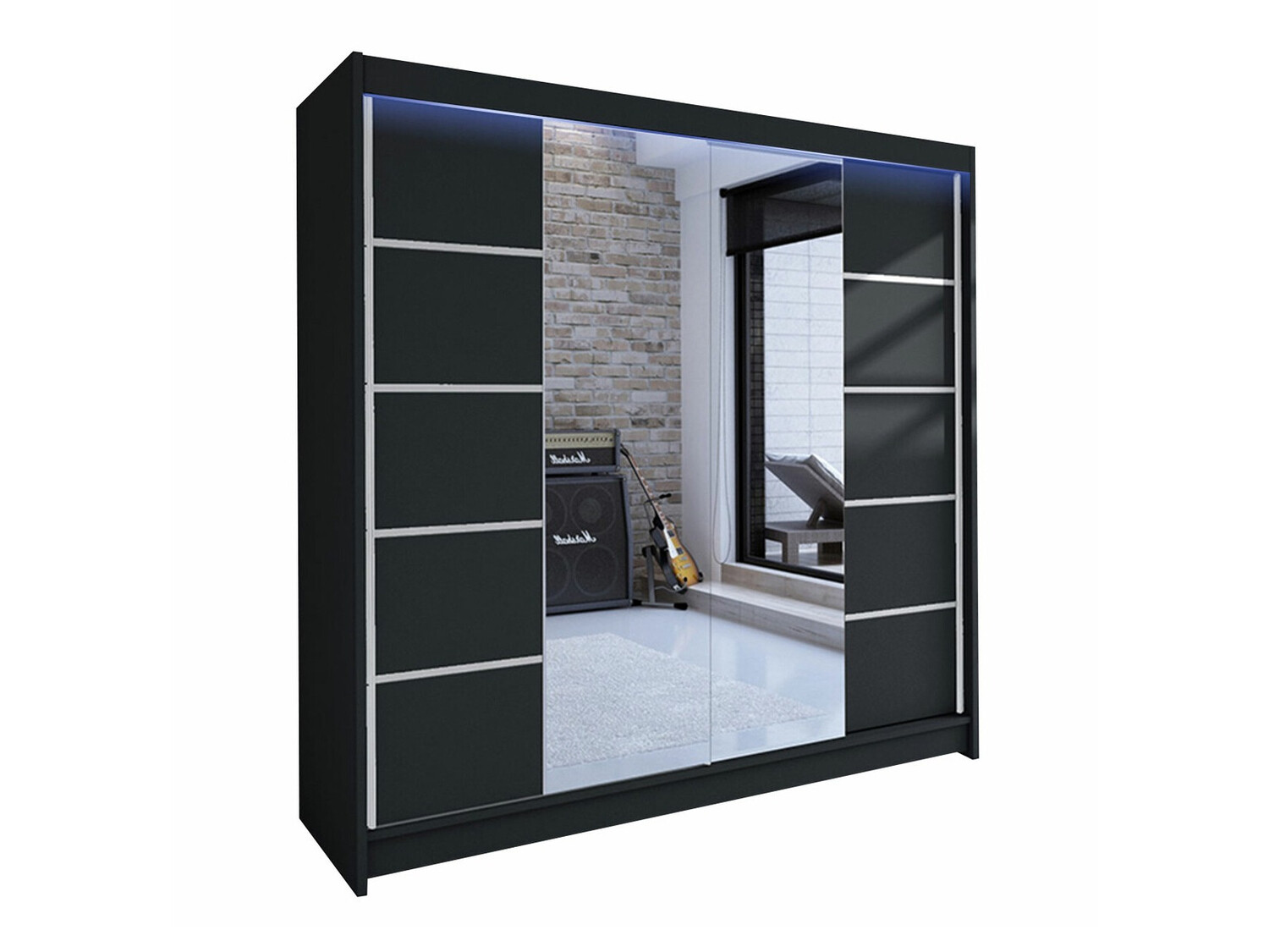 Armadio Closico Cavaris V (Nero)