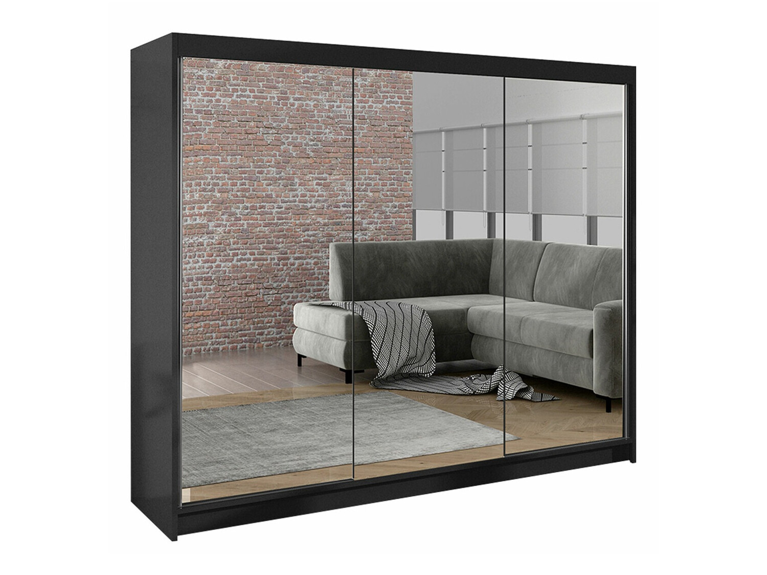 Armadio Closico Durion III (Nero)