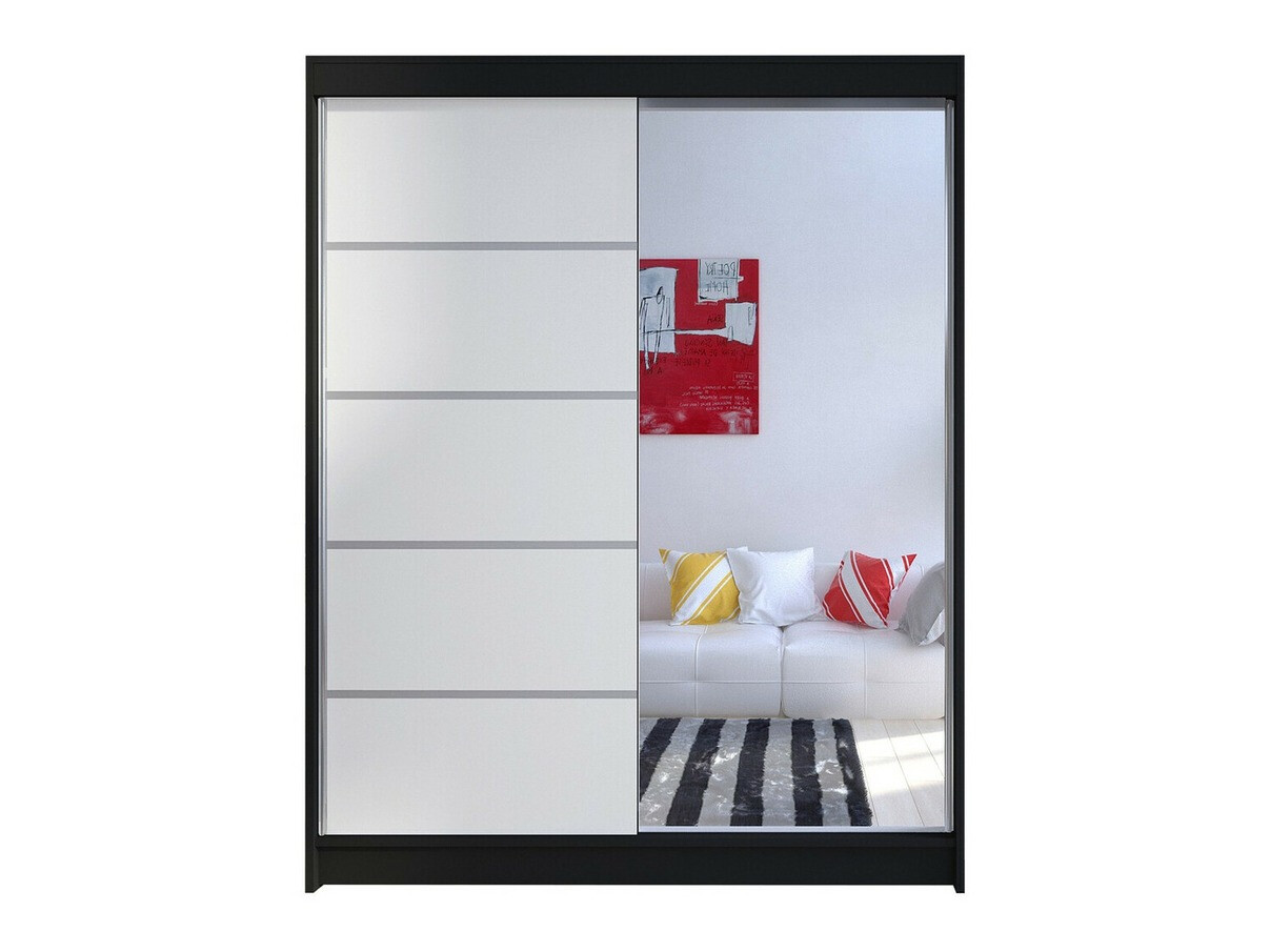 Armadio Closico Vastor III (Nero + Bianco)
