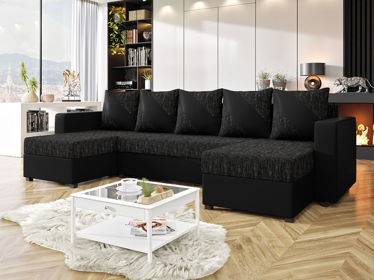 Divano angolare Memphis 121 (Soft 011 + Lawa 06)