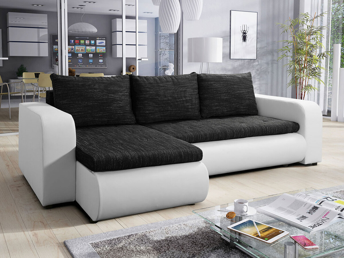 Divano angolare Muncie 100 (Soft 017 + Lawa 06)