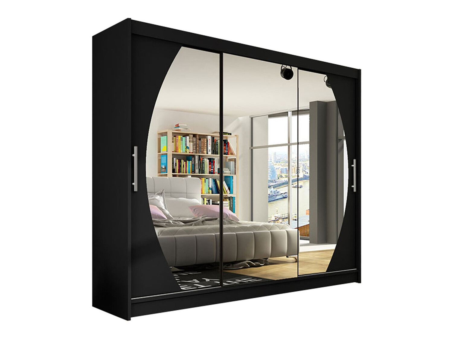 Armadio Closico 130 (Nero)