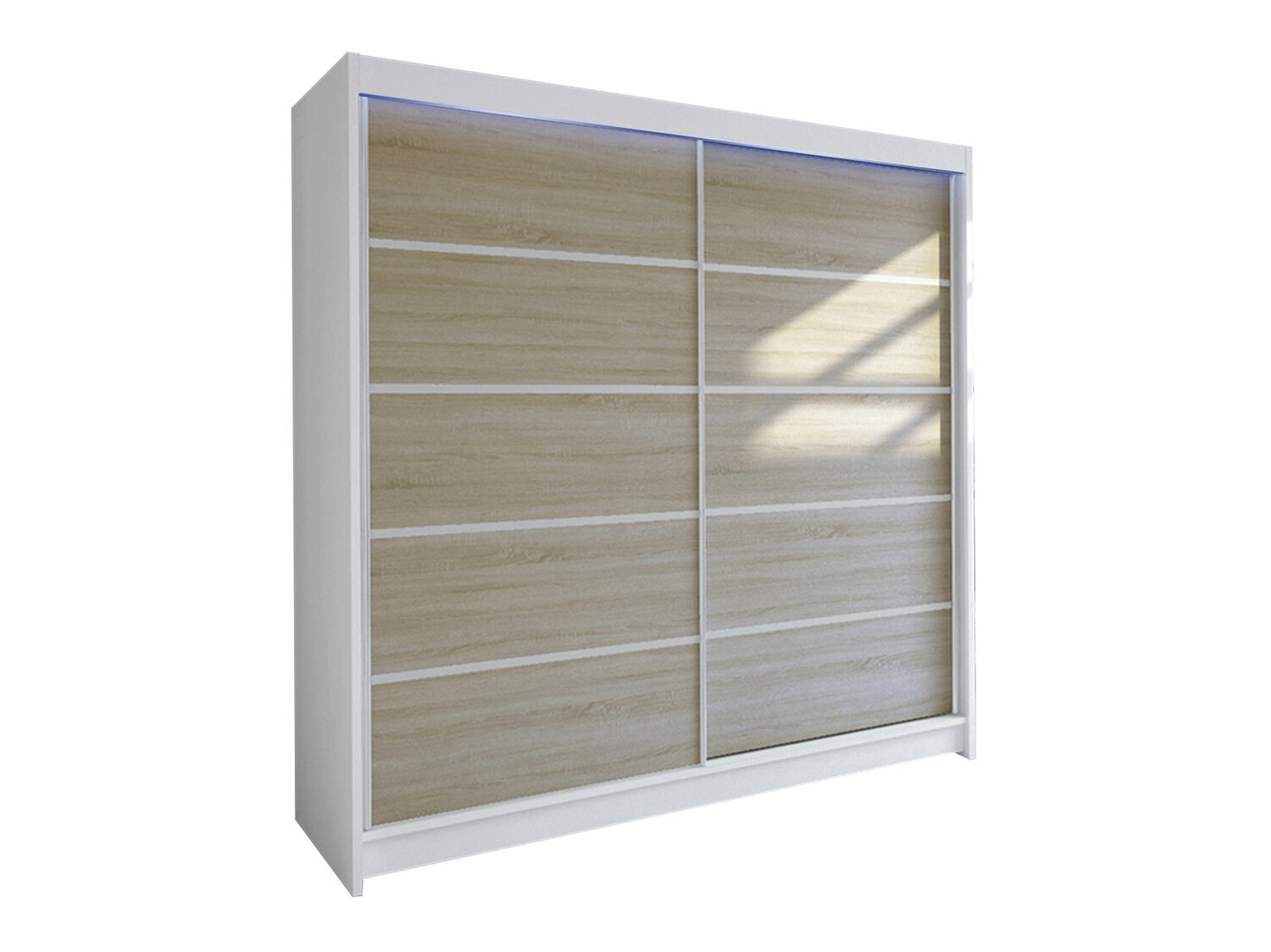 Armadio Closico Cavaris IV (Bianco + Sonoma quercia)
