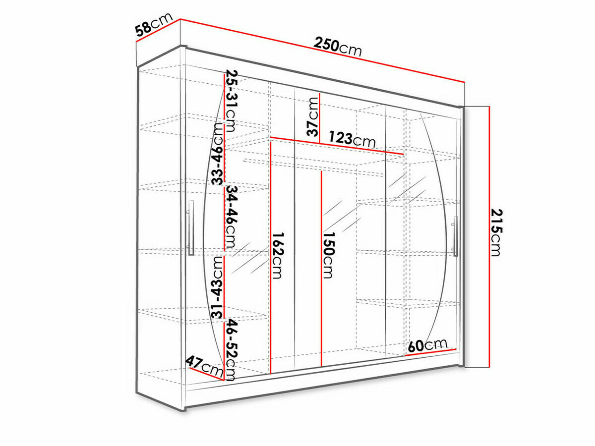 Armadio Closico Ordo V (Bianco)