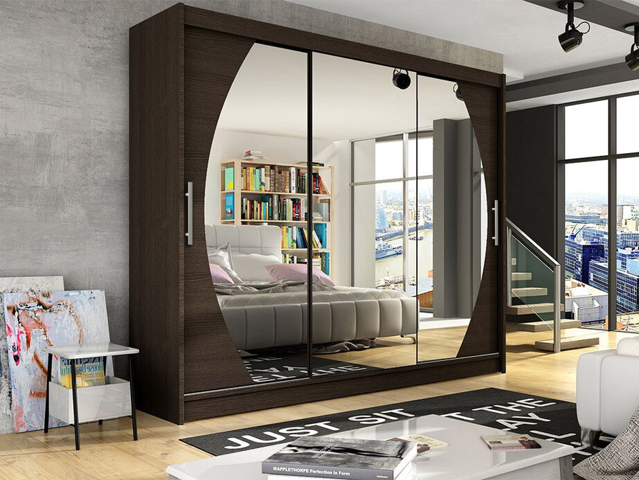 Guardaroba Closico 130 (Rovere moro)