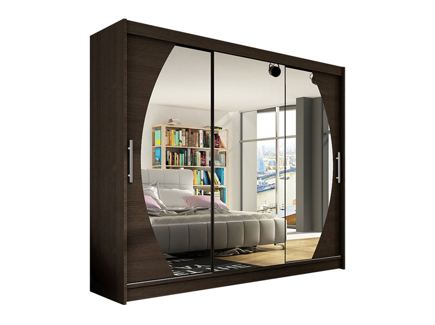 Guardaroba Closico 130 (Rovere moro)