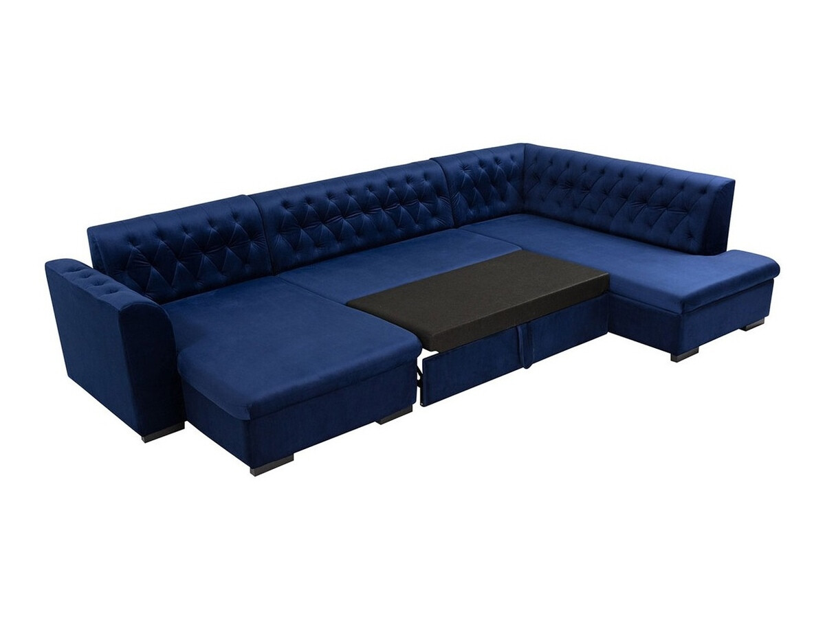 Divano angolare Comfivo 269 (Magic velluto liscio 2250 + Senegal 825)