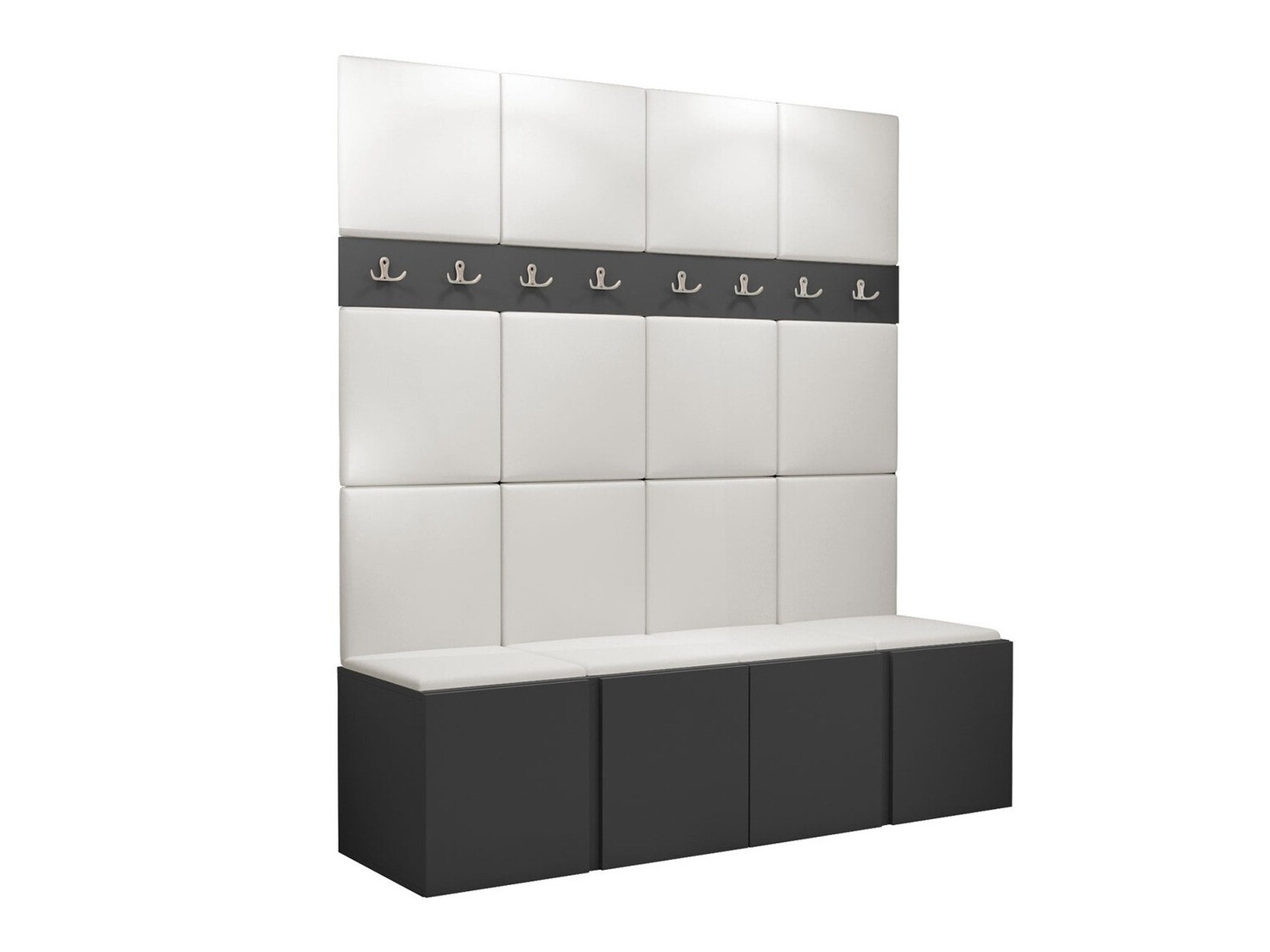 Set arredo da corridoio Pinis V (Eco pelle Soft 017)