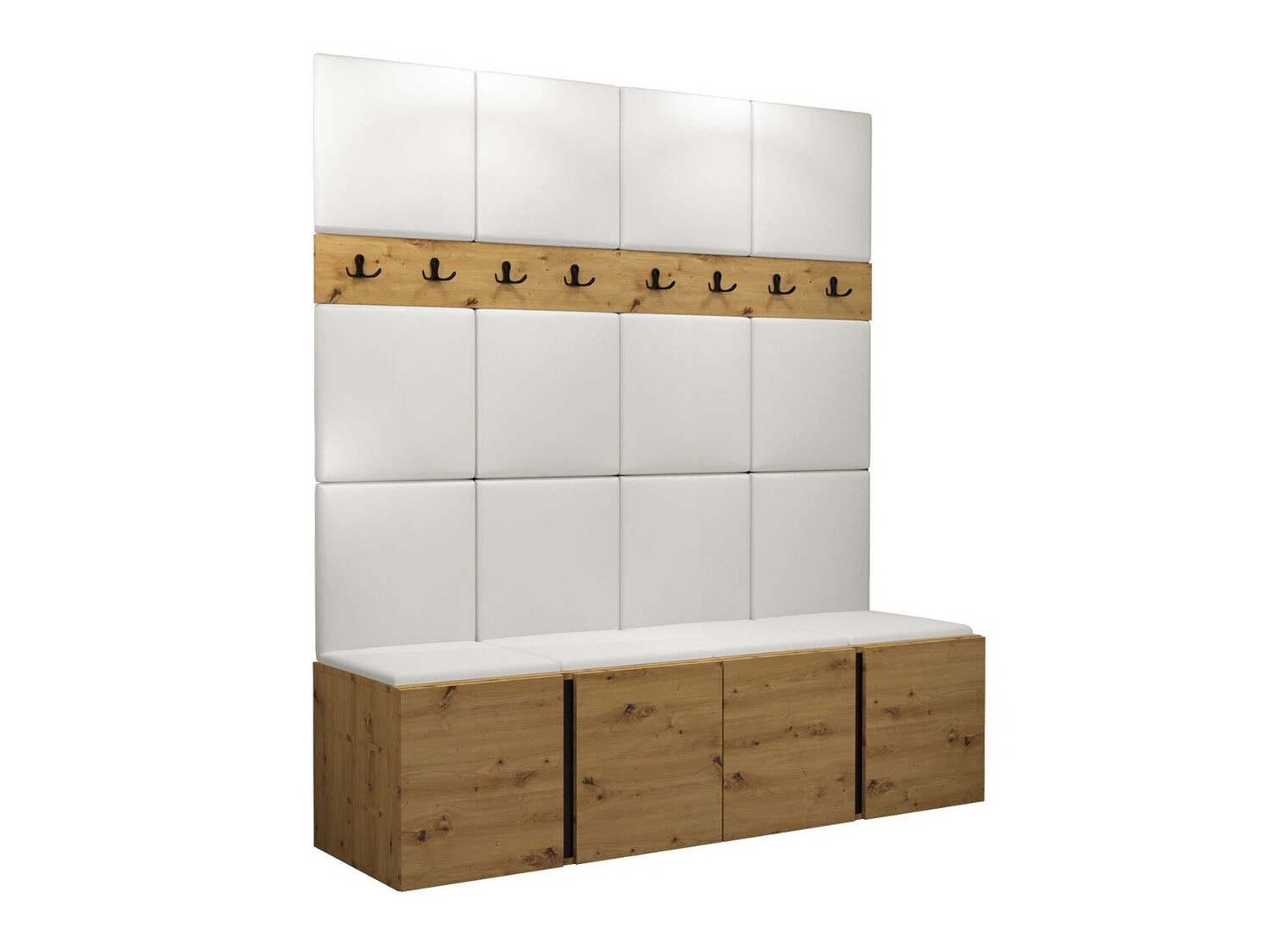 Set arredo da corridoio Pinis V (Eco pelle Soft 017)