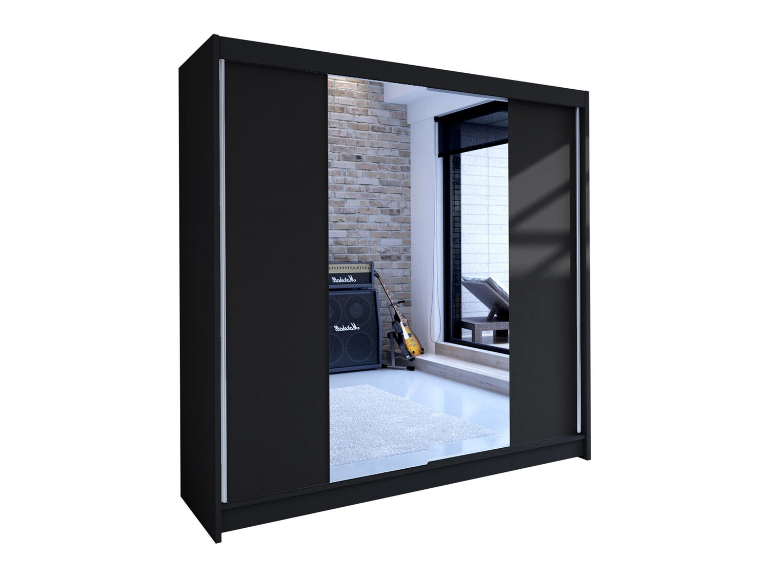 Armadio Closico Cavaris II (Nero)
