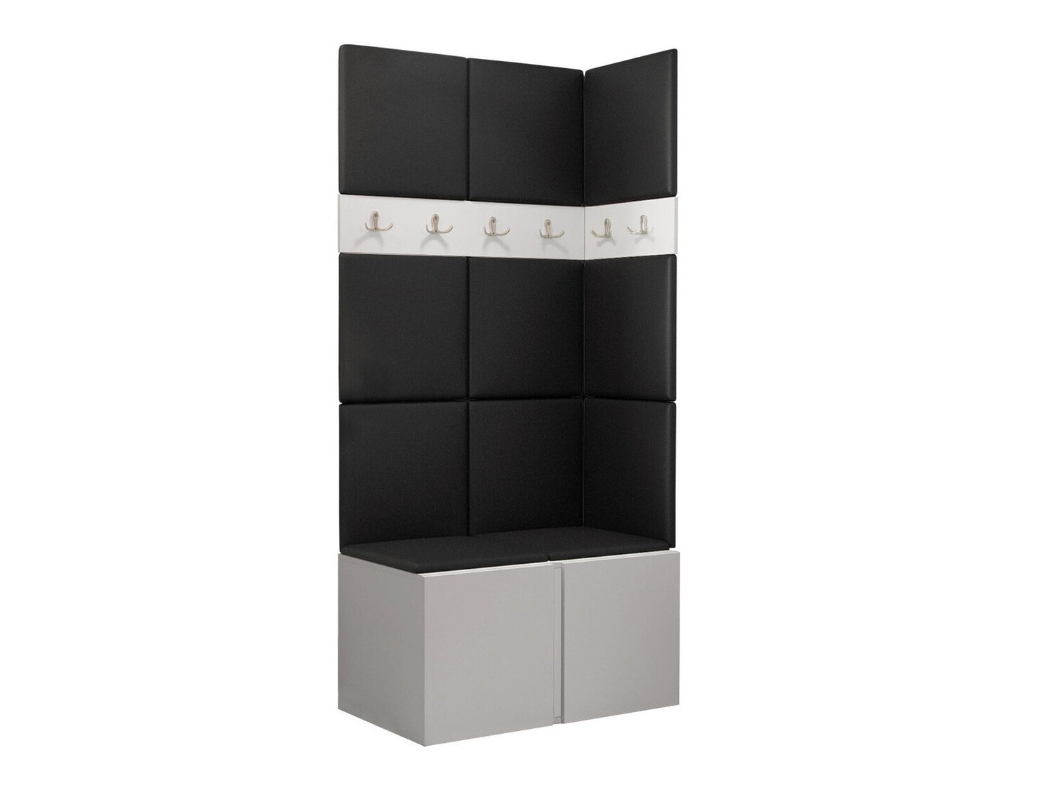 Set arredo da corridoio Pinis I (Bianco)