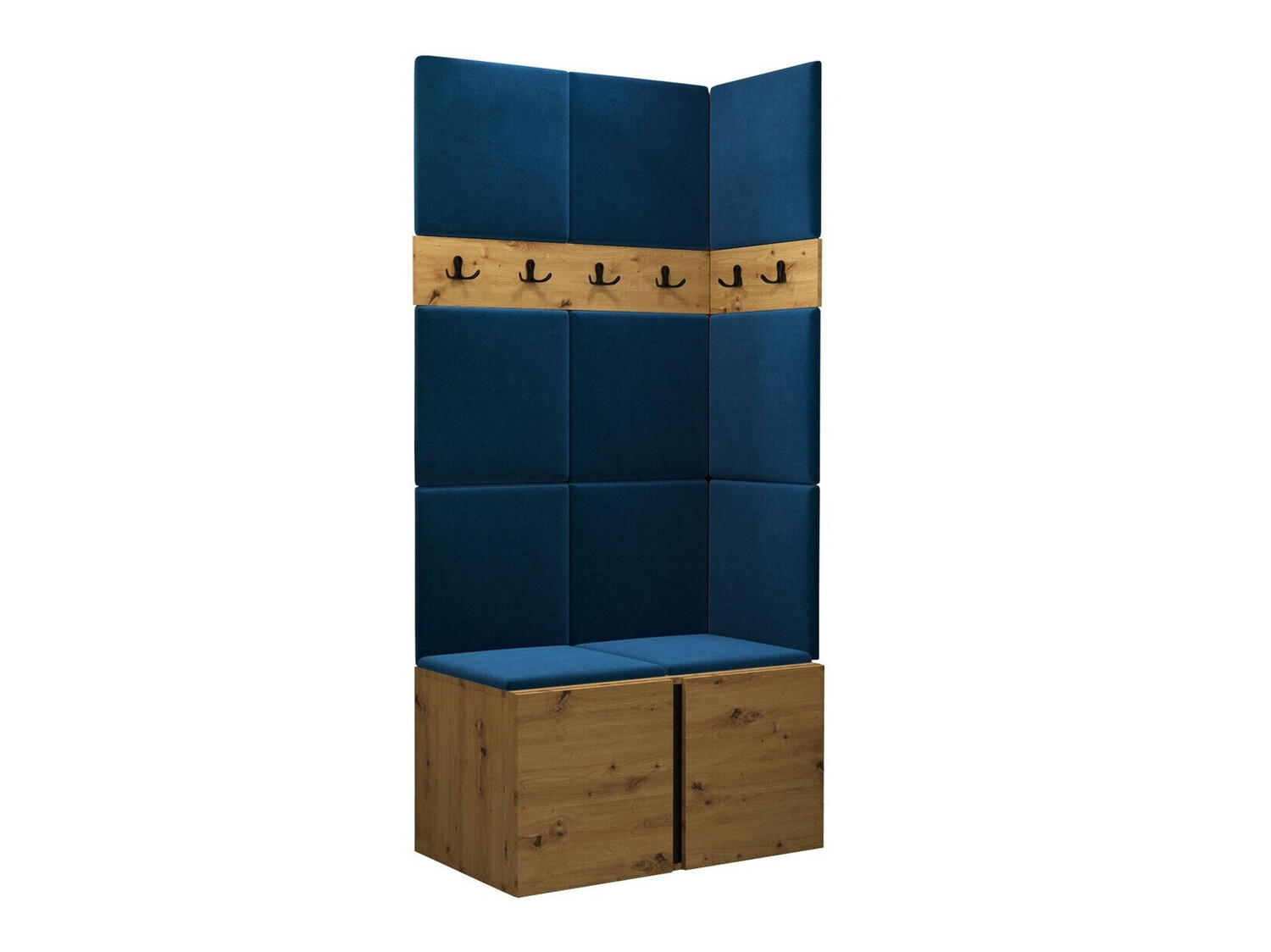 Set arredo da corridoio Pinis I (Rovere Artisan)