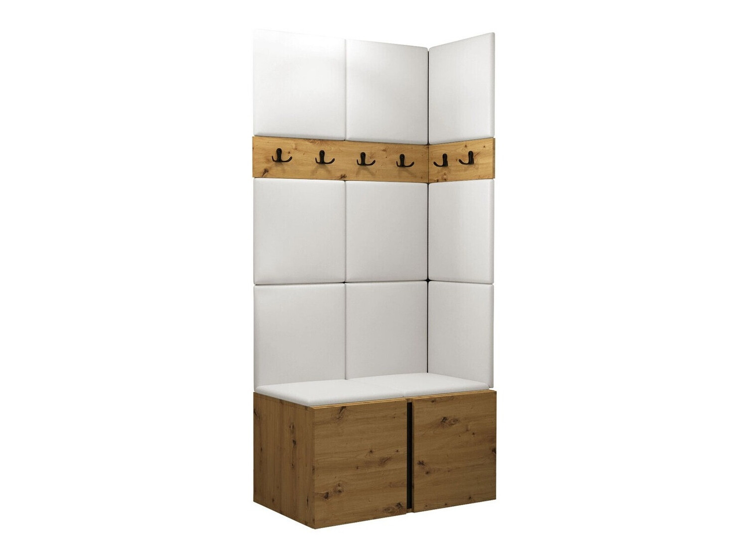 Set arredo da corridoio Pinis I (Rovere Artisan)