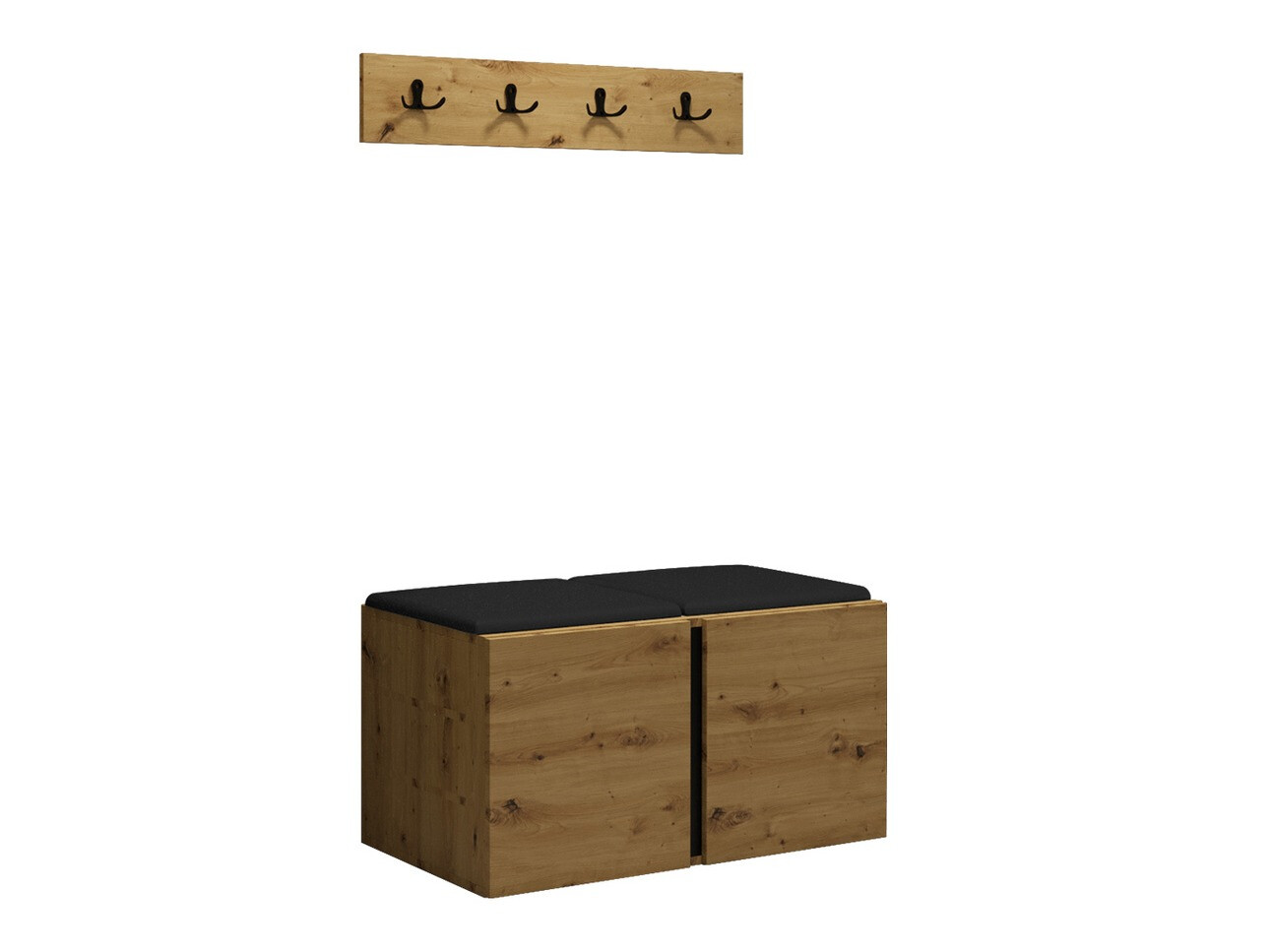 Set arredo da corridoio Pinis VI (Eco pelle Soft 011)