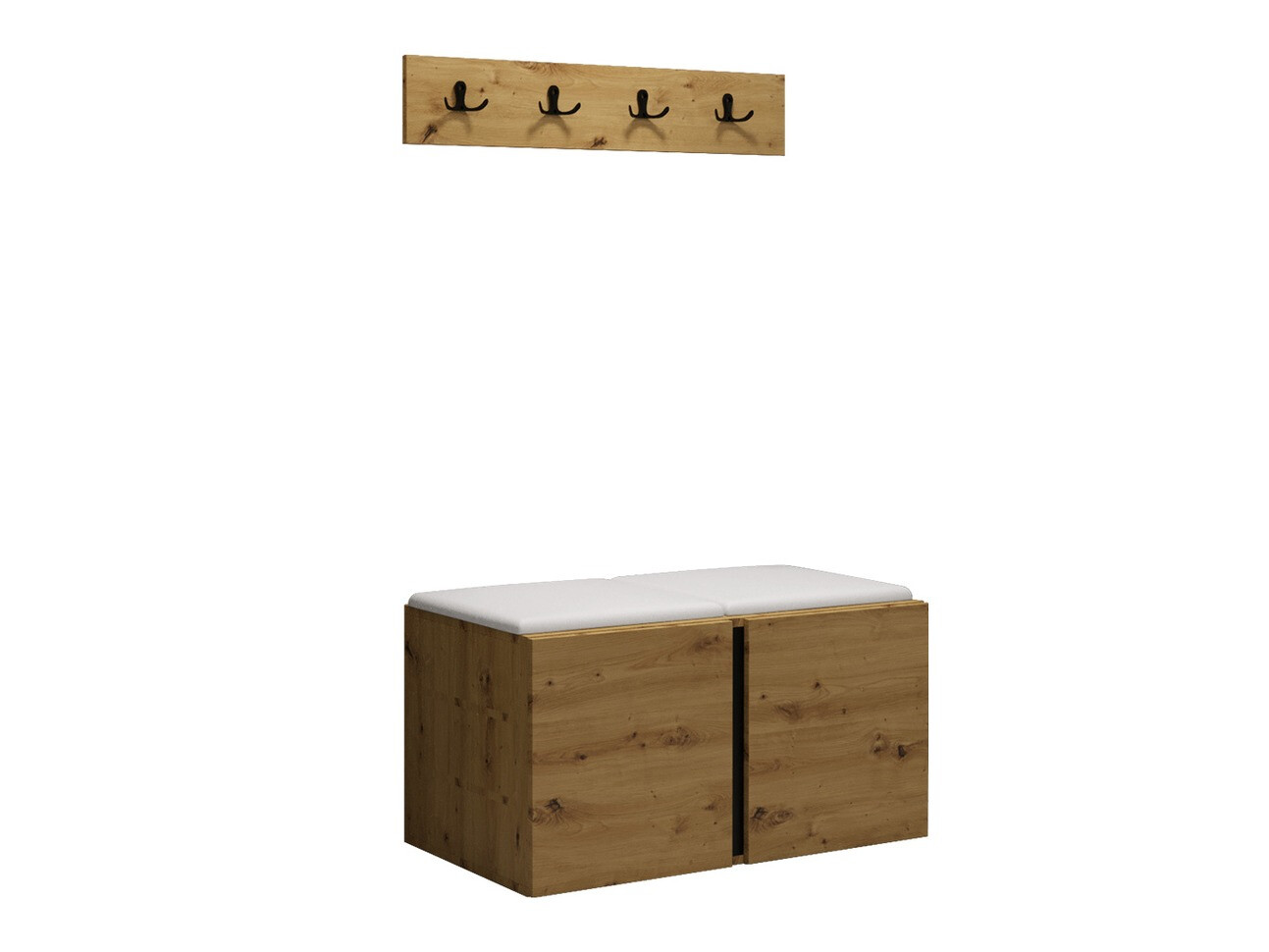 Set arredo da corridoio Pinis VI (Eco pelle Soft 017)