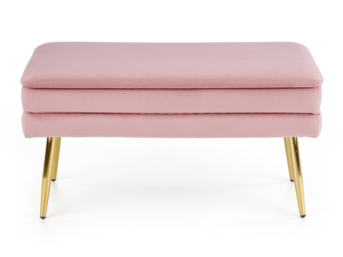 Panca imbottita Houston 1255 (Fucsia + D'oro)