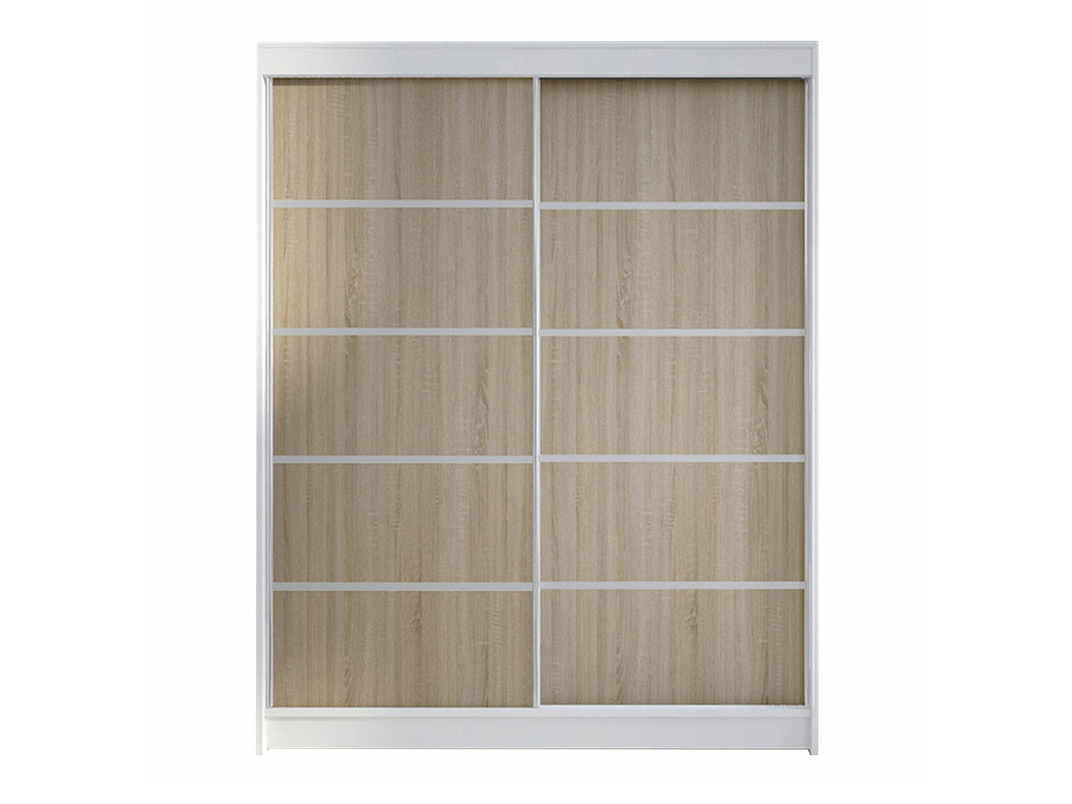 Armadio Closico Vastor IV (Bianco + Sonoma quercia)