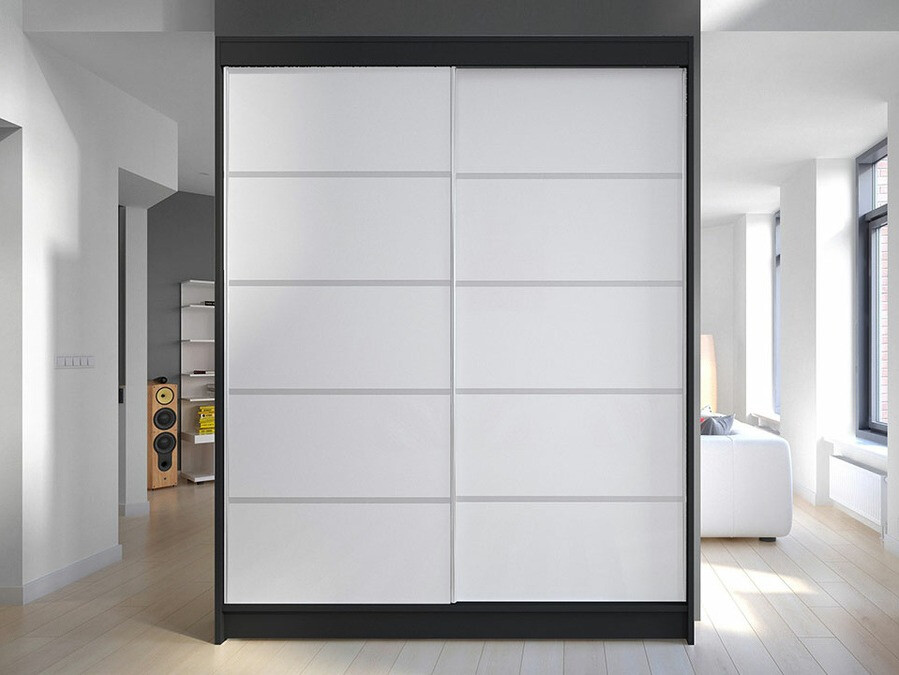 Armadio Closico Vastor IV (Nero + Bianco)