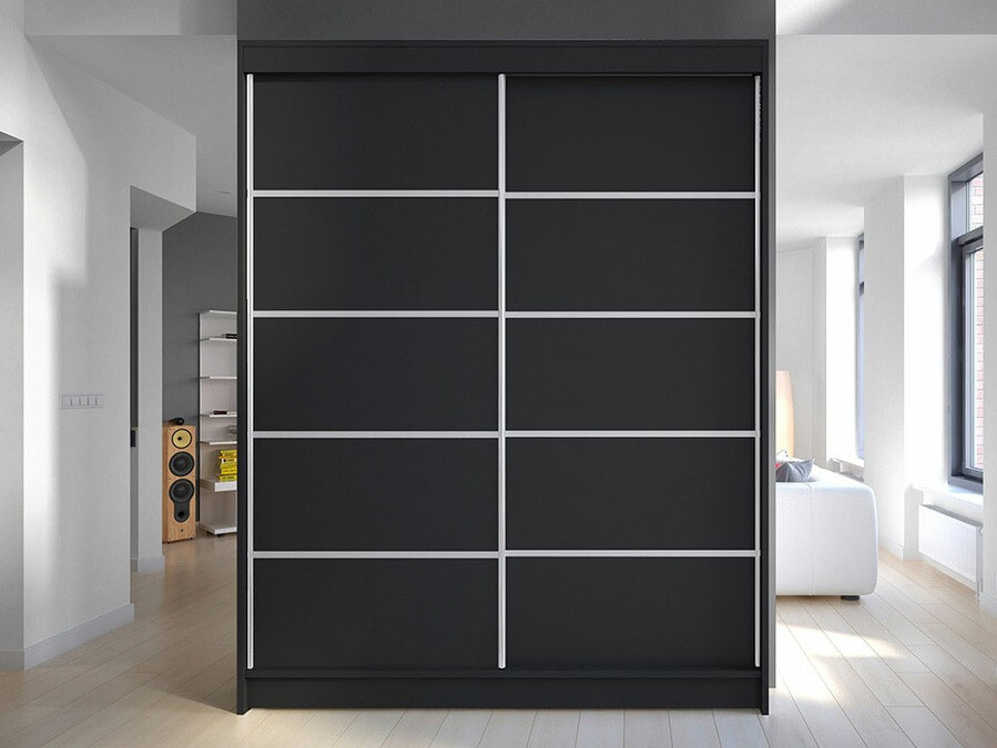 Armadio Closico Vastor IV (Nero)