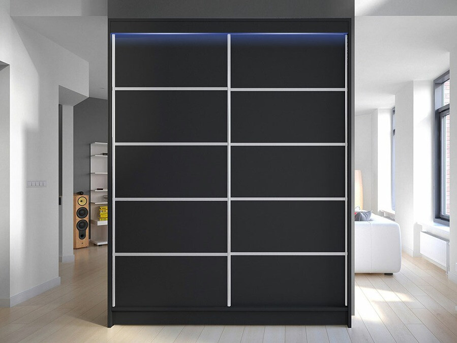 Armadio Closico Vastor IV (Nero)