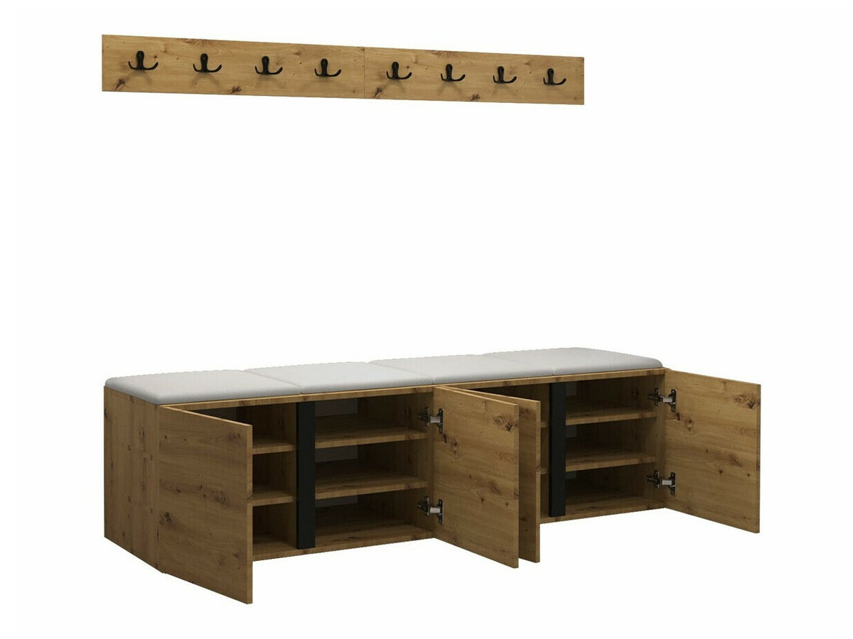 Set arredo da corridoio Pinis VII (Eco pelle Soft 011)