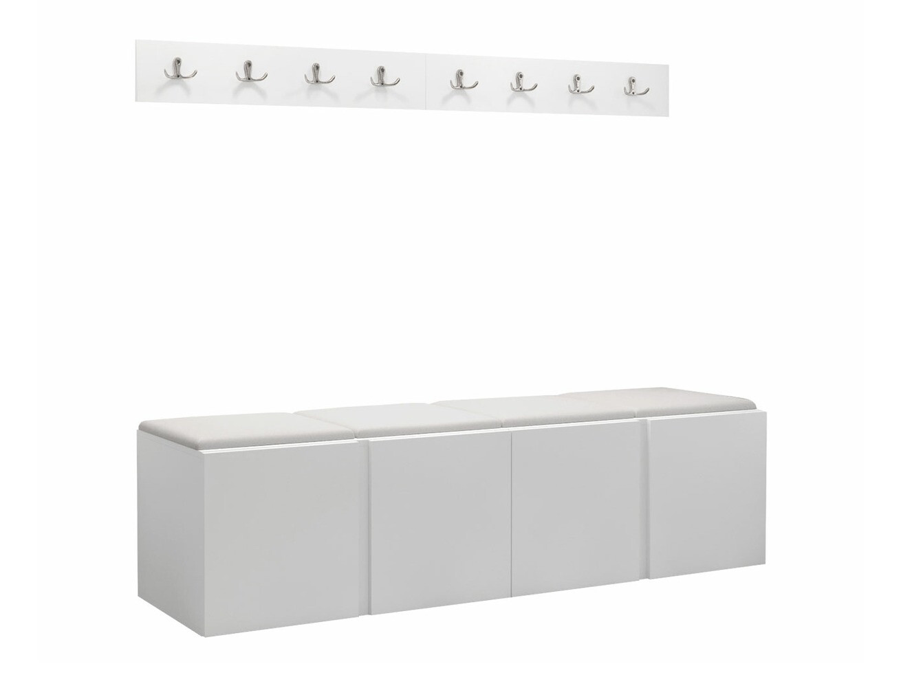 Set arredo da corridoio Pinis VII (Eco pelle Soft 017)