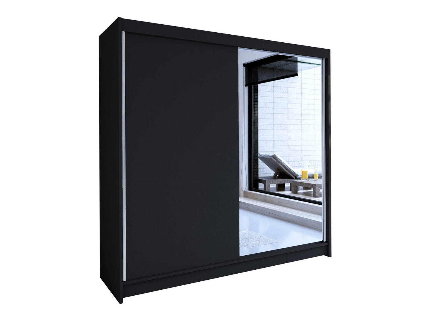 Armadio Closico Cavaris I (Nero)