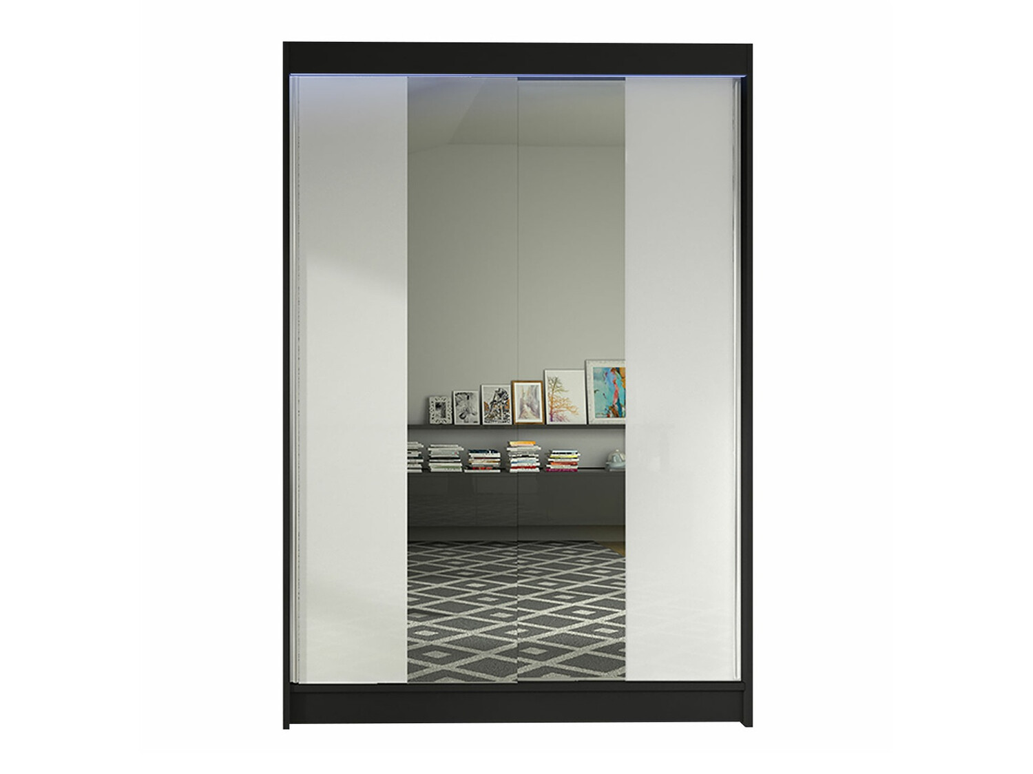 Armadio Closico Salvor II (Nero + Bianco)