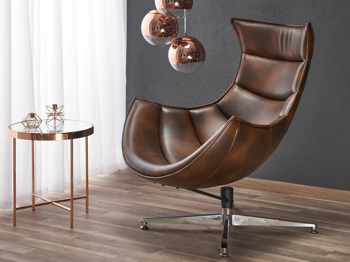 Poltrona Houston Laetus (Marrone)