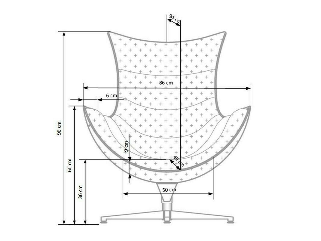 Poltrona Houston Laetus (Marrone)