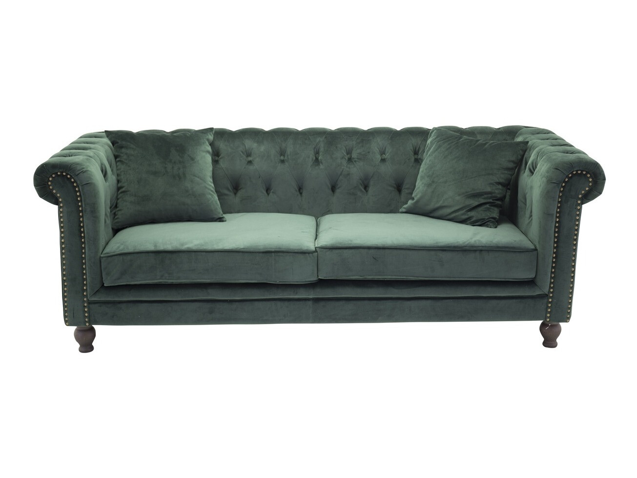 Divano chesterfield Dallas 255 (Verde)