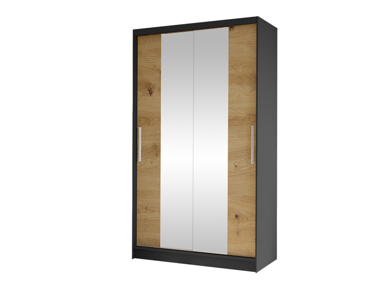 Armadio Closico Structor II (Nero + Rovere Artisan)