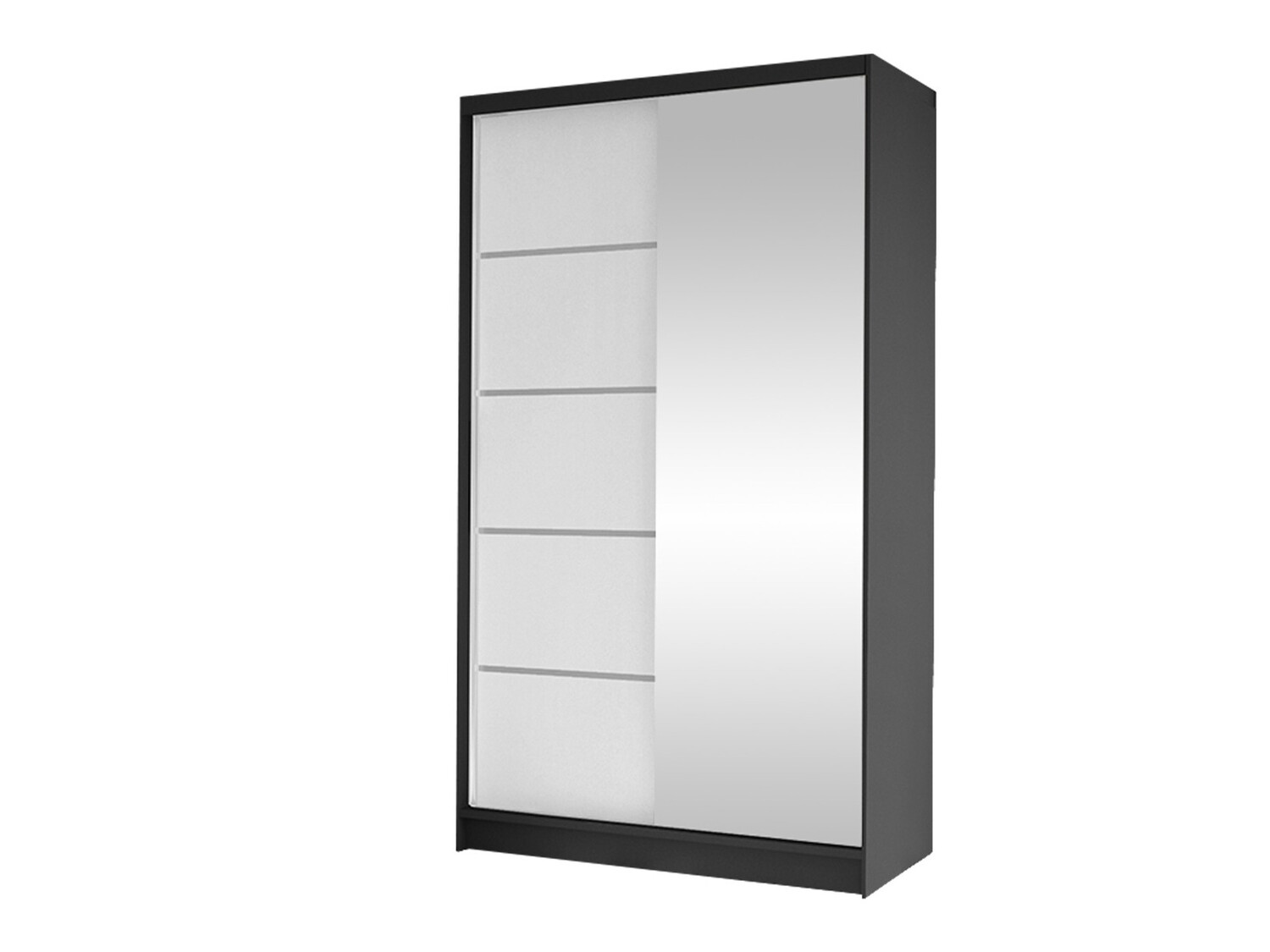 Armadio Closico Fractor III (Nero + Bianco)