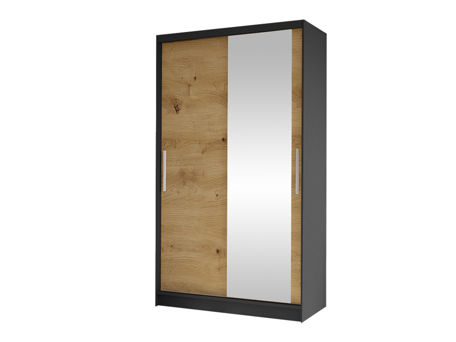 Armadio Closico Structor VI (Nero + Rovere Artisan)