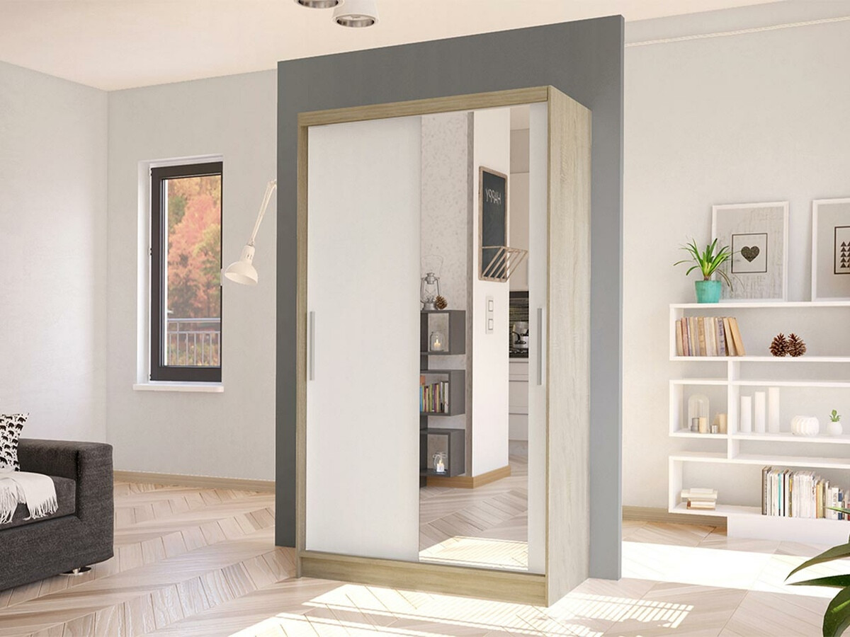 Armadio Closico Structor VI (Sonoma quercia + Bianco)