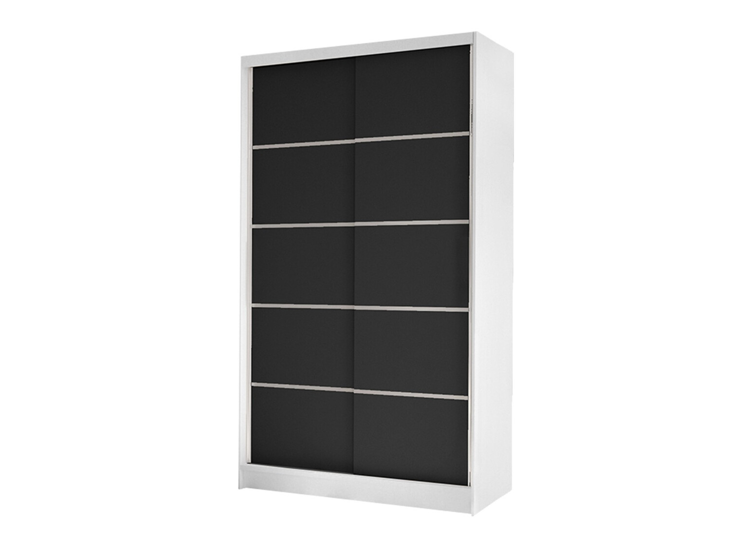 Armadio Closico Fractor IV (Bianco + Nero)