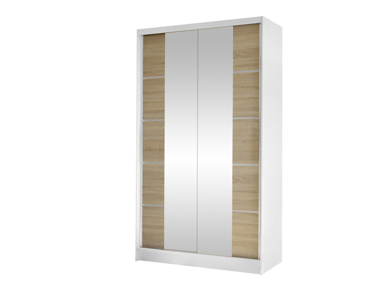 Armadio Closico Fractor V (Bianco + Sonoma quercia)