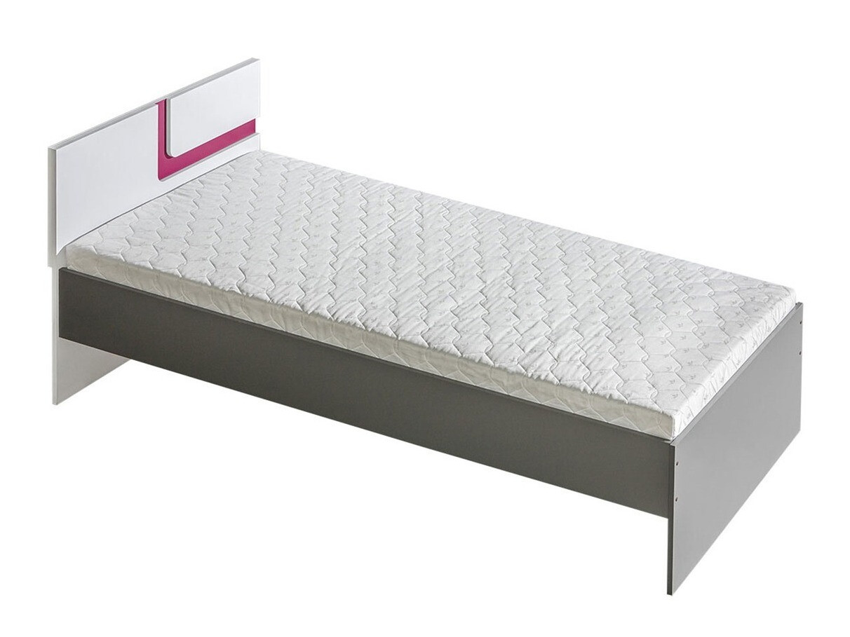Letto Levtala 112 (Antracite + Bianco + Fucsia)