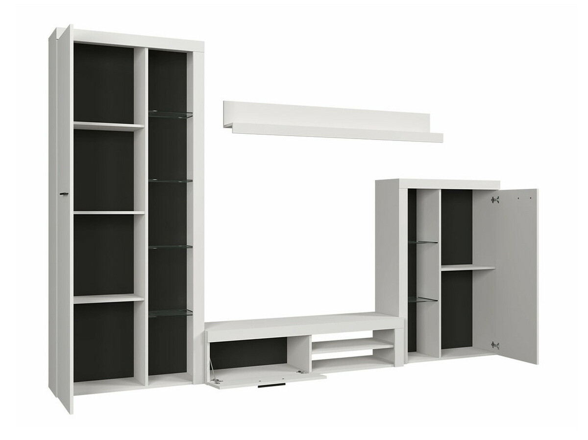 Parete attrezzata Univio (Bianco)