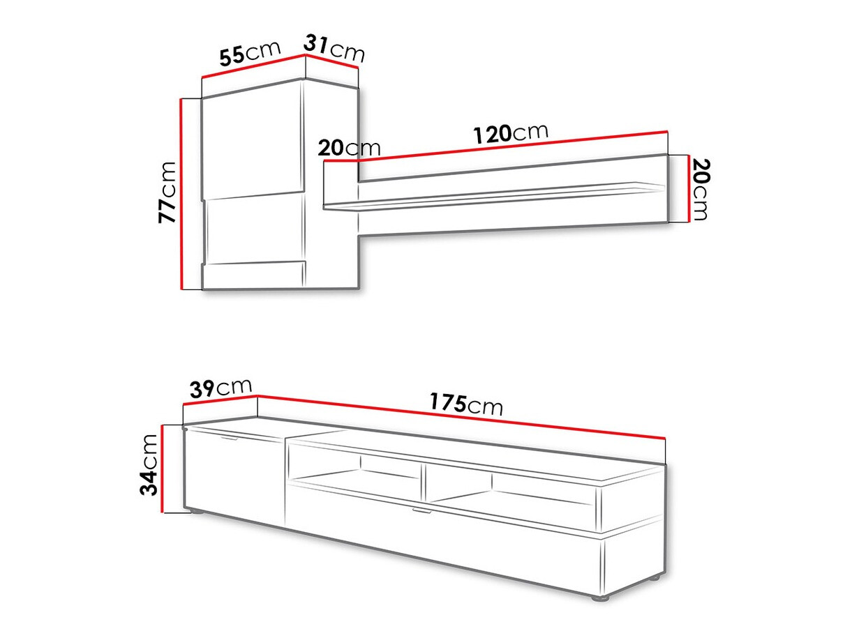 Parete attrezzata Toledo 114