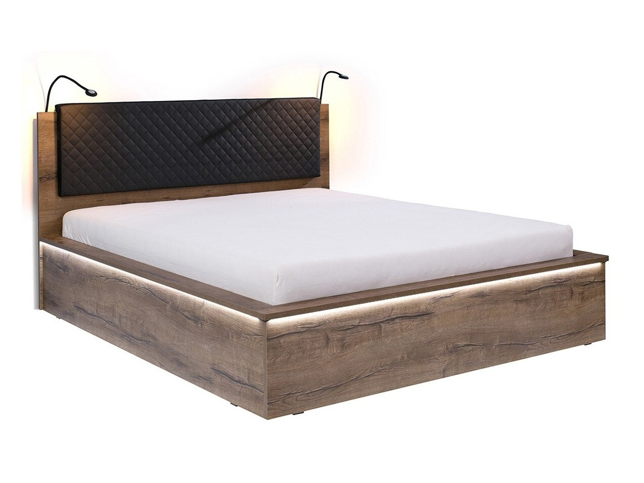 Letto Fivelbo 105 (Quercia del Monastery + Soft Pik 011)