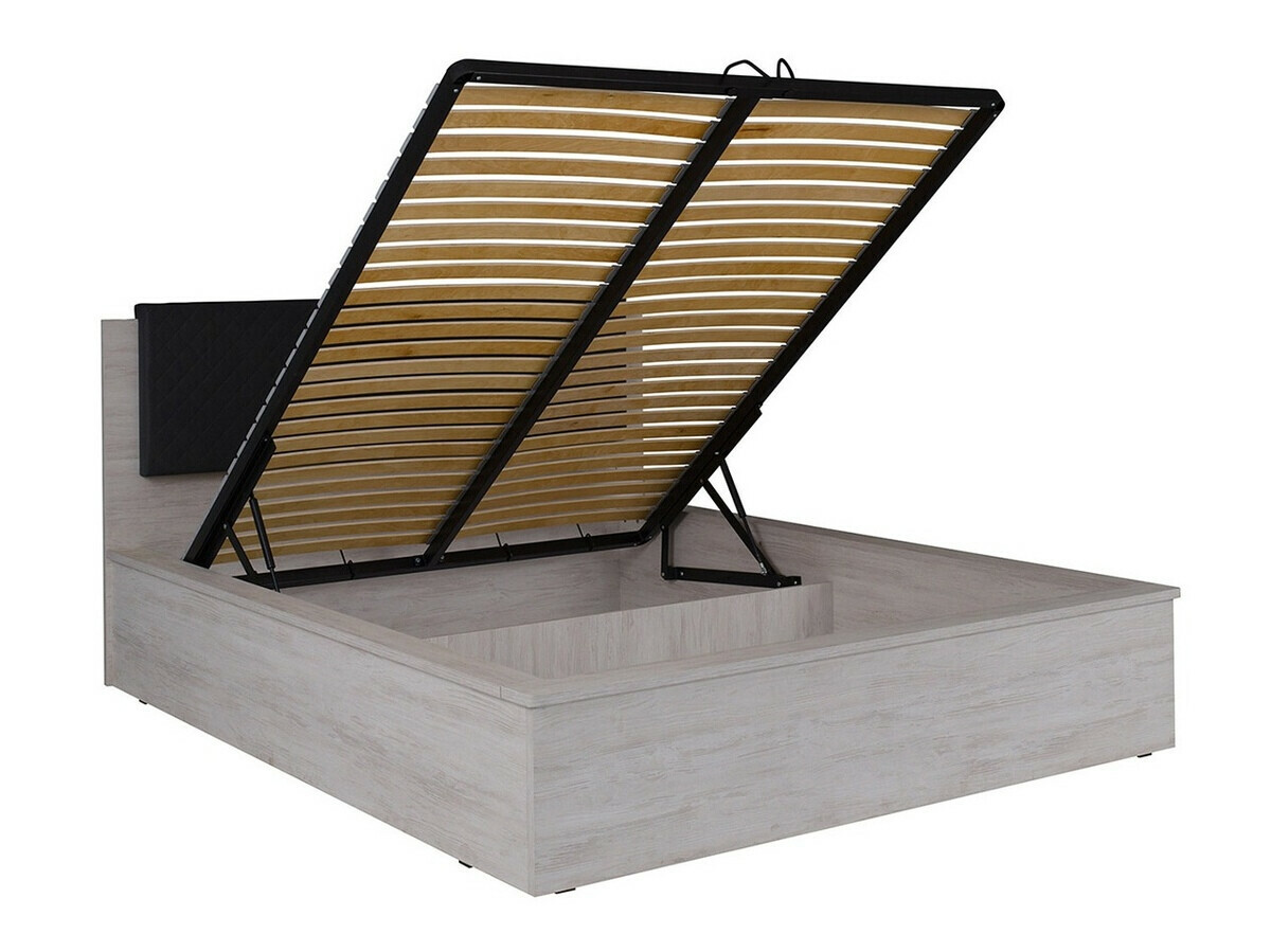 Letto Fivelbo 105 (Rovere sbiancato + Soft Pik 020)