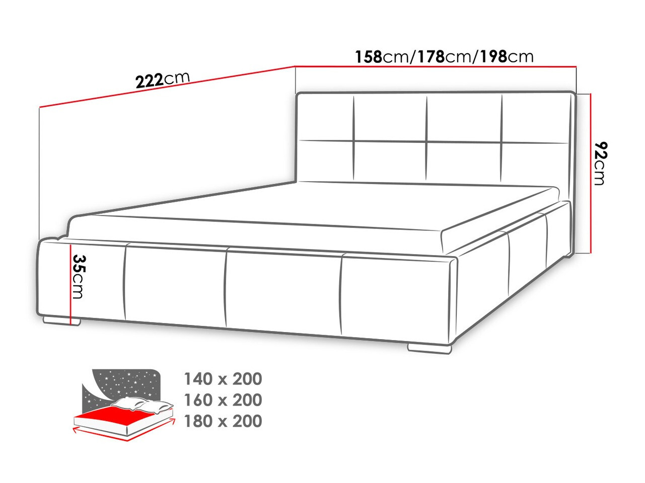 Letto Lyra (Soft 017)