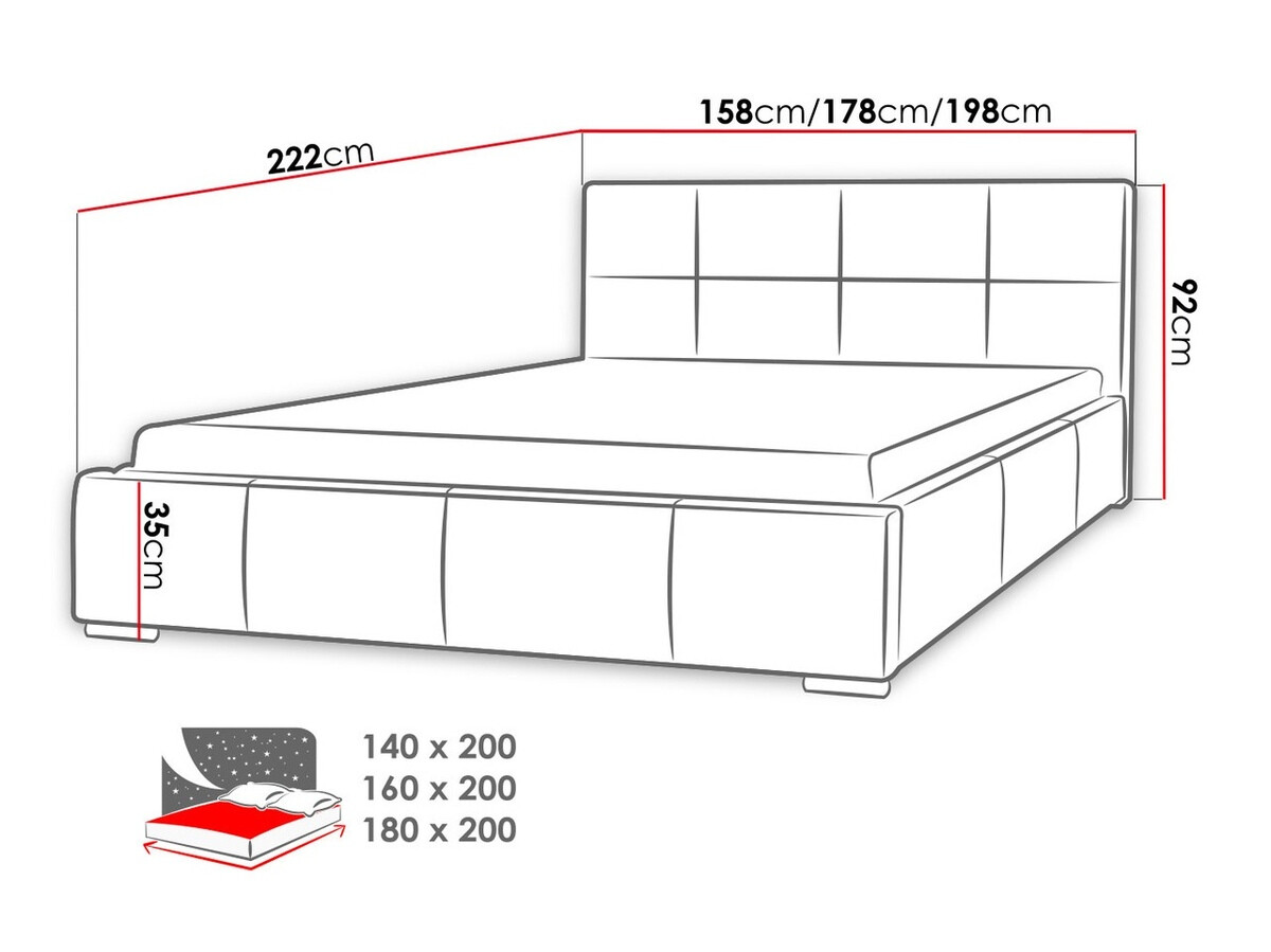 Letto Lyra (Soft 017)