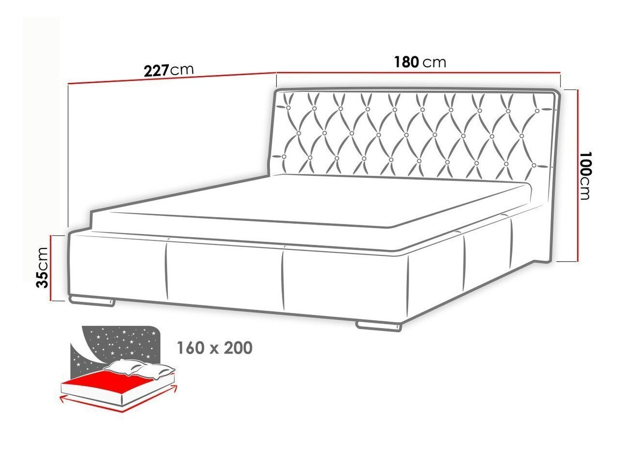 Letto Templum I (Soft 017)