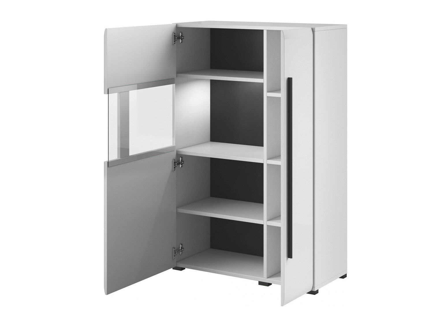 Madia Ophsalu 105 (Bianco + Bianco lucido)