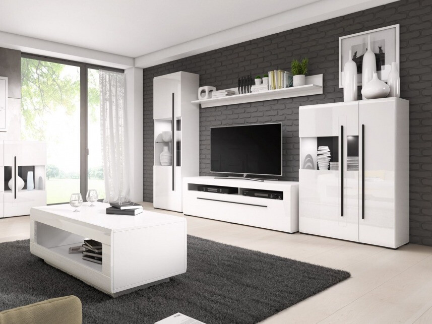 Madia Ophsalu 105 (Bianco + Bianco lucido)