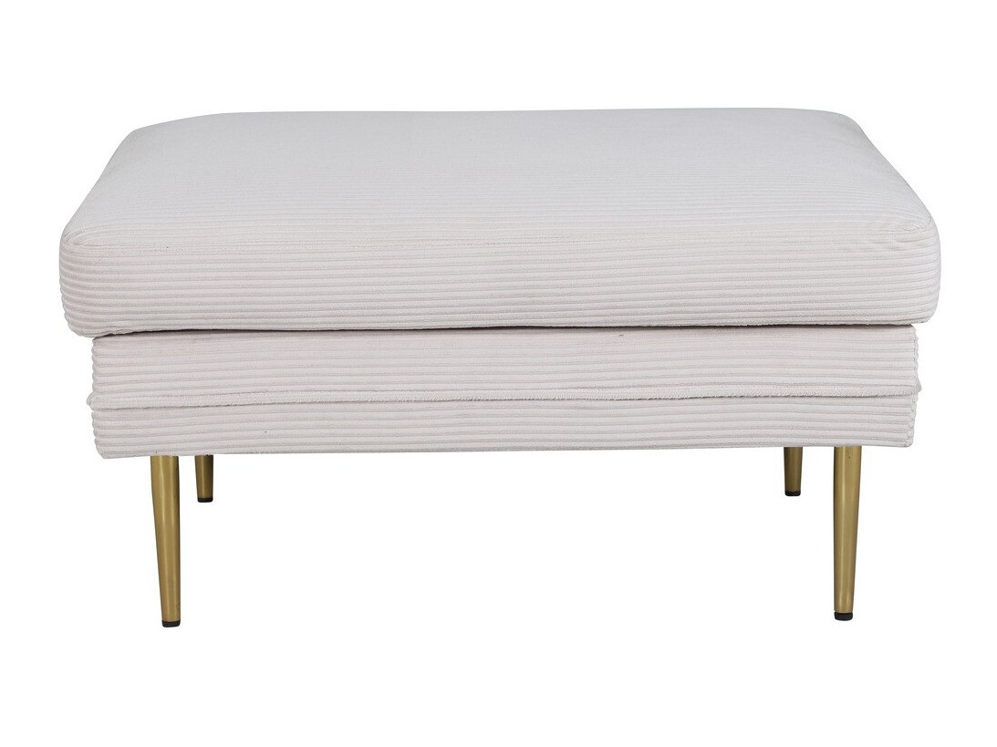 Panca imbottita Dallas 2653 (Beige + D'oro)