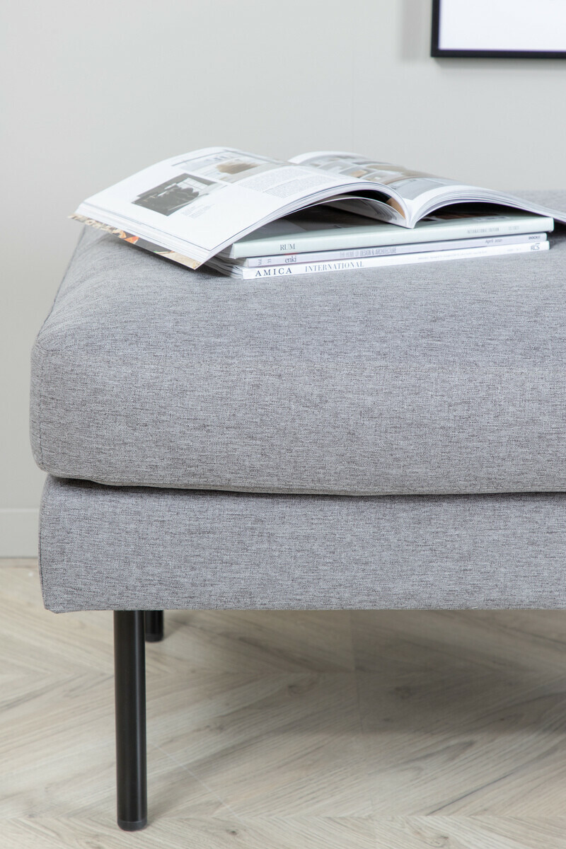 Panca imbottita Fercame 104 (Grigio + Nero)
