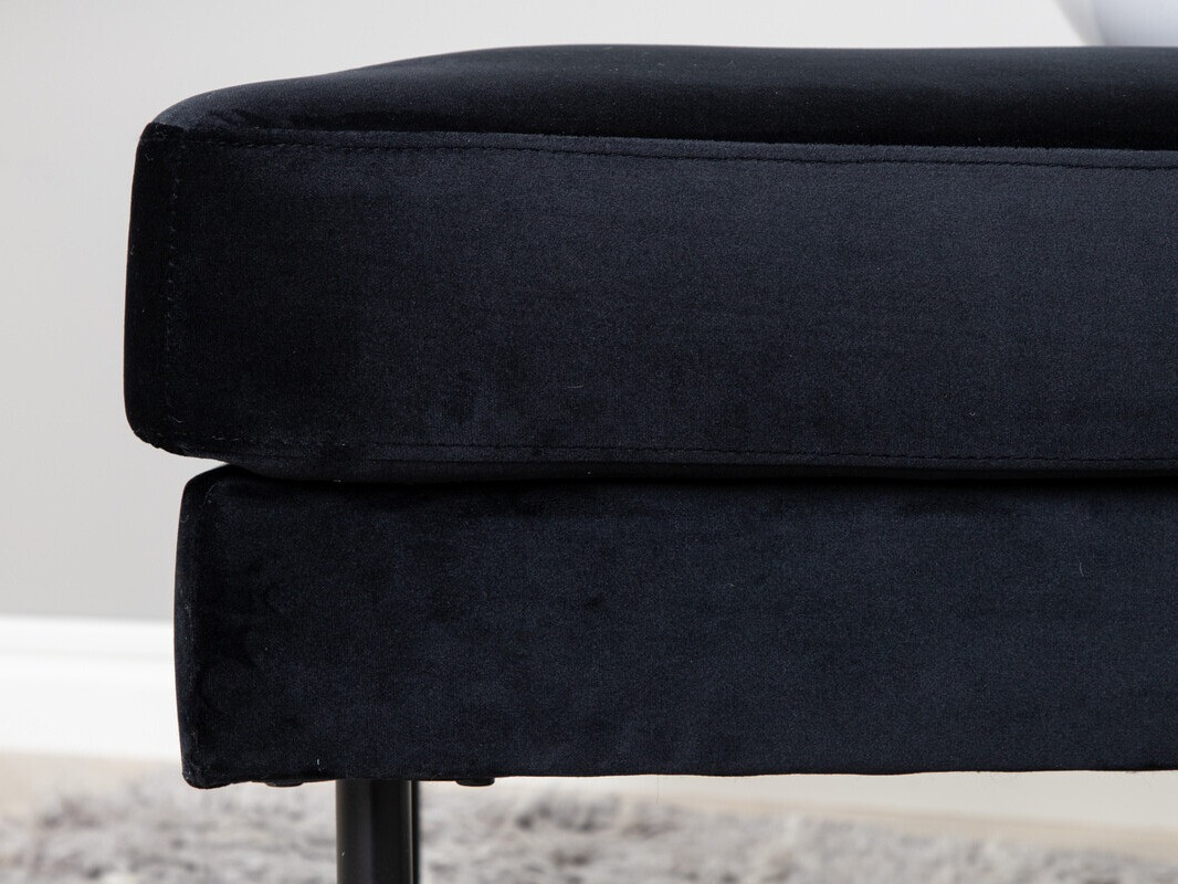 Panca imbottita Fercame 104 (Nero)